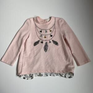 Jessica Simpson Feather Sweatshirt